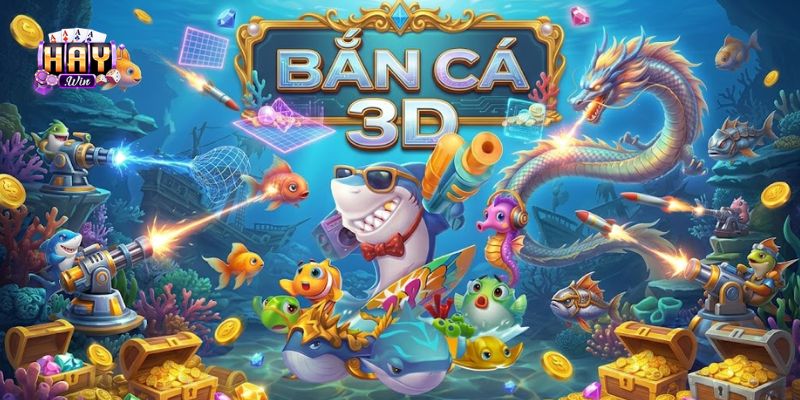 Các trận săn boss quy mô lớn tạo nên sức hấp dẫn đặc biệt của bắn cá 3D