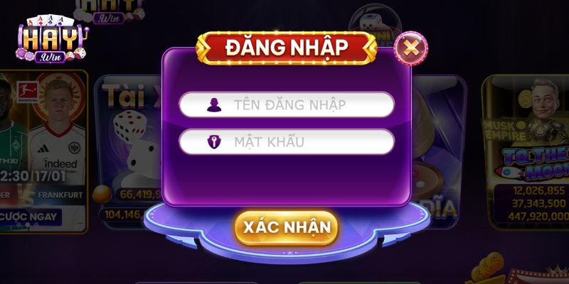 Hướng dẫn các bước tham gia HAYWIN